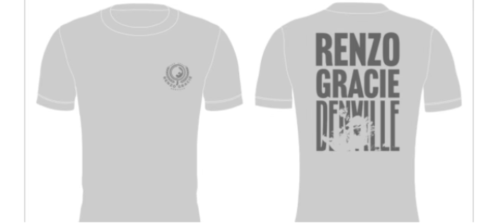 Grey Renzo Gracie Denville academy shirt