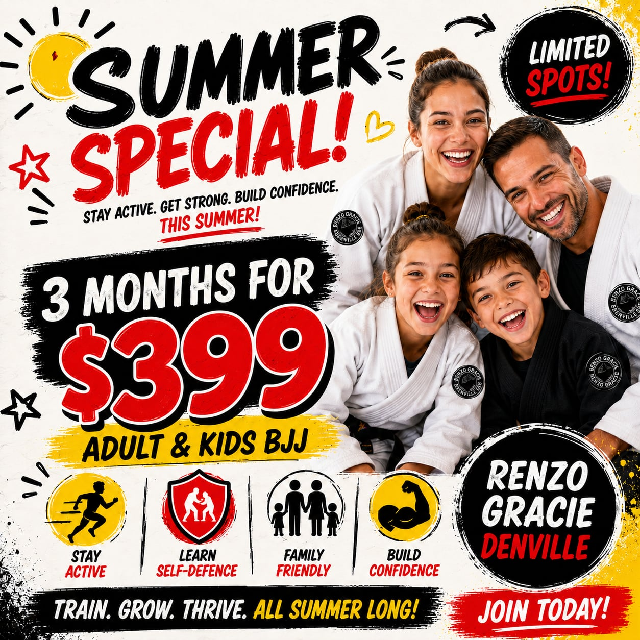 Renzo Gracie Denville summer special