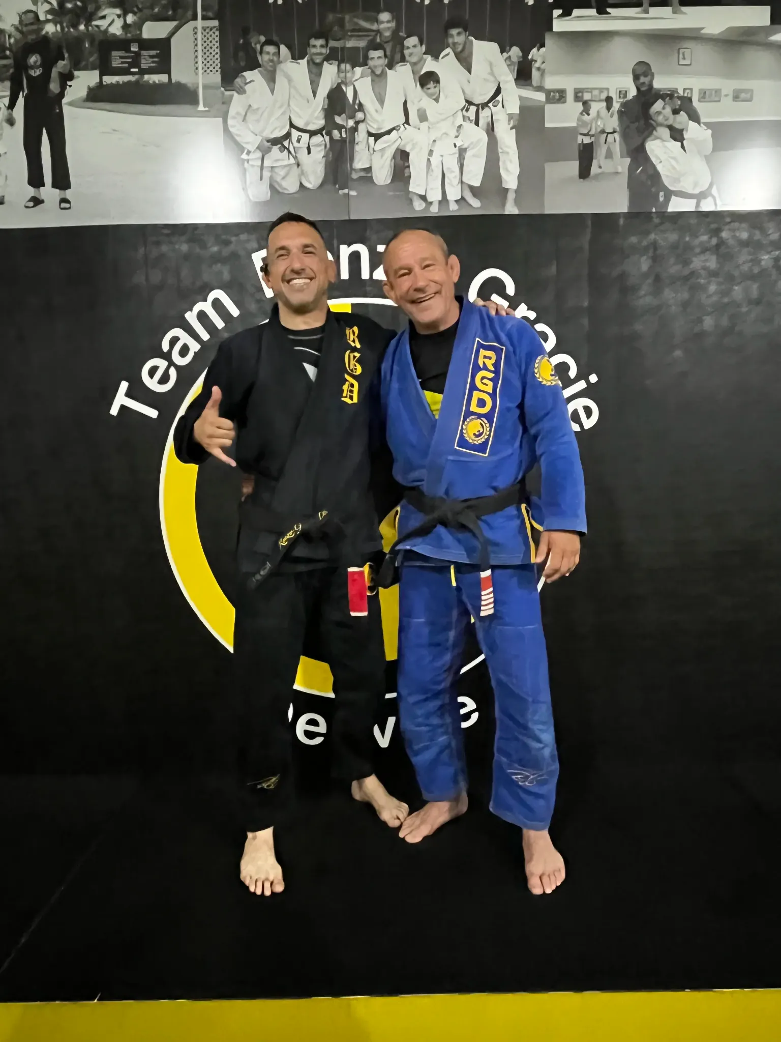 Renzo Gracie Denville instructors Vinnie and George